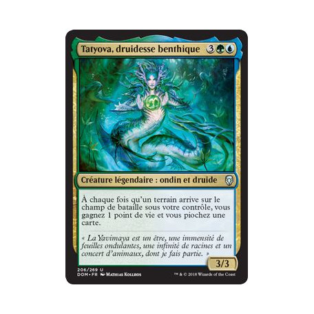 Tatyova, druidesse benthique / Tatyova, Benthic Druid