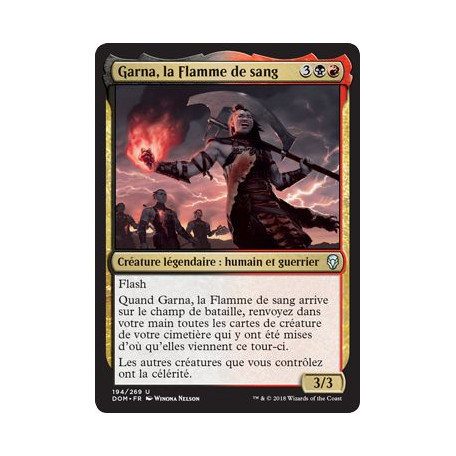 Garna, la Flamme de sang / Garna, the Bloodflame