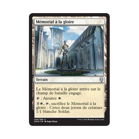 Mémorial à la gloire / Memorial to Glory