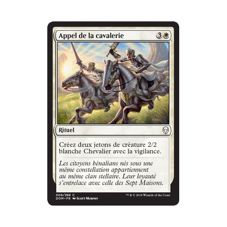 Appel de la cavalerie / Call the Cavalry