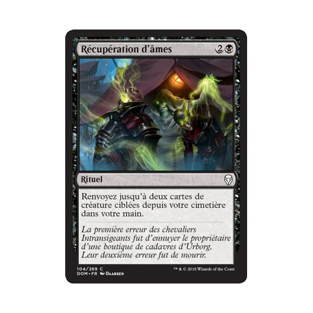 Récupération d'âmes / Soul Salvage