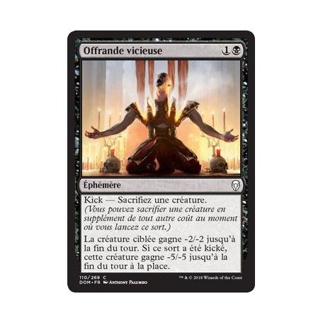 Offrande vicieuse / Vicious Offering