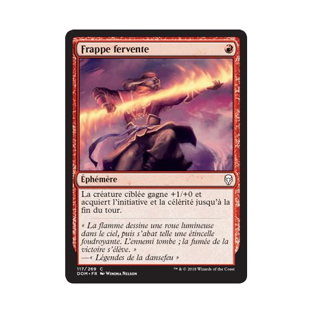 Frappe fervente / Fervent Strike