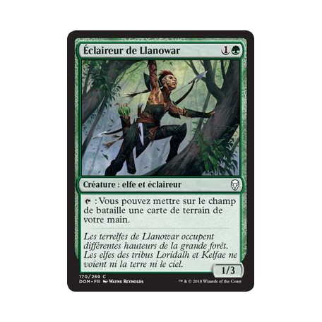 Éclaireur de Llanowar / Llanowar Scout