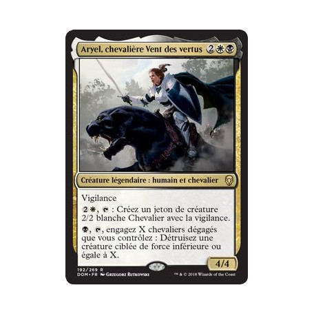 Aryel, chevalière Vent des vertus / Aryel, Knight of Windgrace