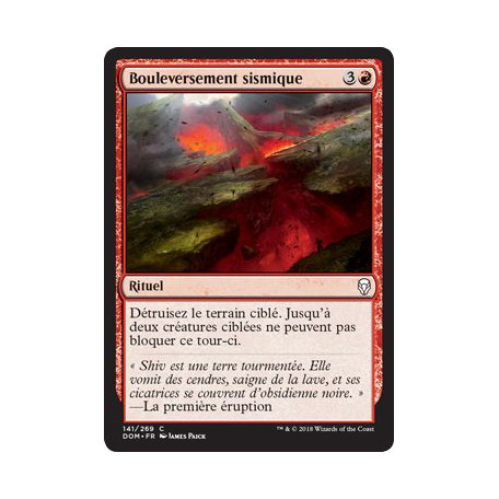 Bouleversement sismique / Seismic Shift