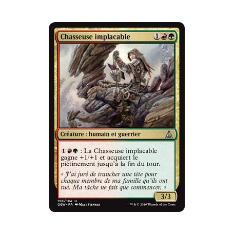 Chasseuse implacable / Relentless Hunter