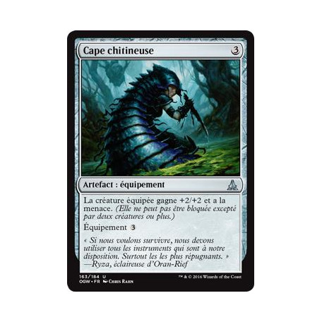 Cape chitineuse / Chitinous Cloak