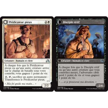 Prédicateur pieux // Disciple rétif