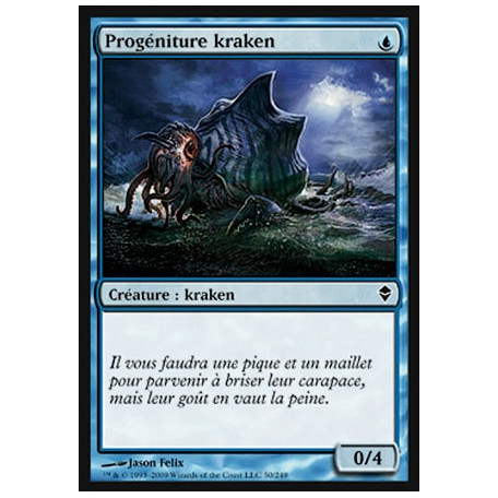 Progéniture kraken / Kraken Hatchling