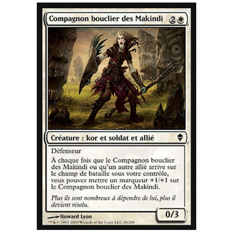Compagnon bouclier des Makindi / Makindi Shieldmate