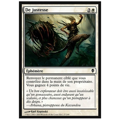De justesse / Narrow Escape