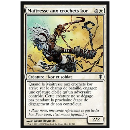 Maîtresse aux crochets kor / Kor Hookmaster