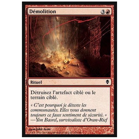 Démolition / Demolish