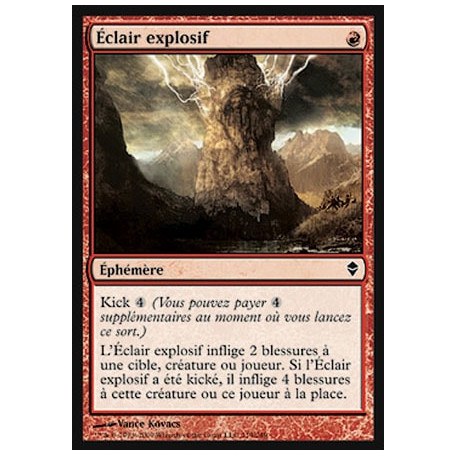 Éclair explosif / Burst Lightning