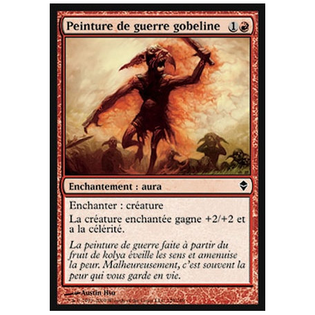 Peinture de guerre gobeline / Goblin War Paint