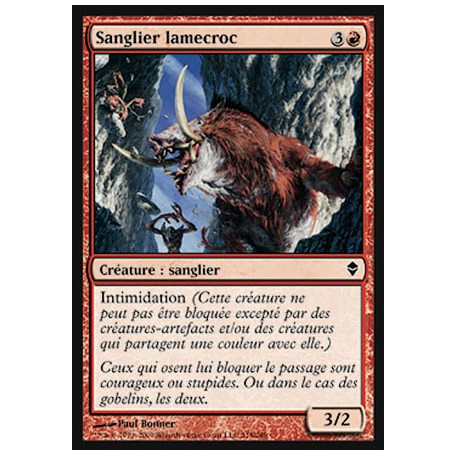 Sanglier lamecroc / Bladetusk Boar