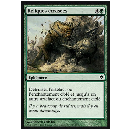 Reliques écrasées / Relic Crush