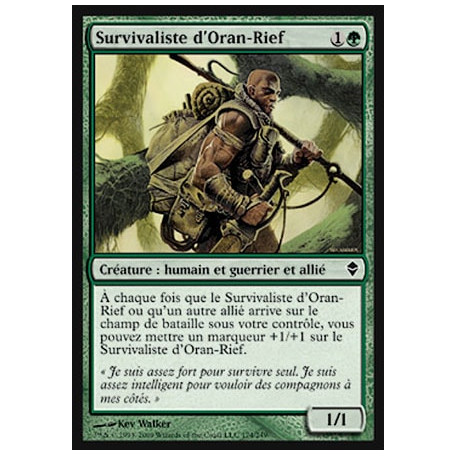 Survivaliste d'Oran-Rief / Oran-Rief Survivalist