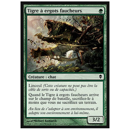 Tigre à ergots faucheurs / Scythe Tiger