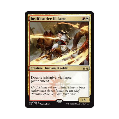 Justificatrice filelame / Swiftblade Vindicator