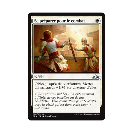 Se préparer pour le combat / Gird for Battle
