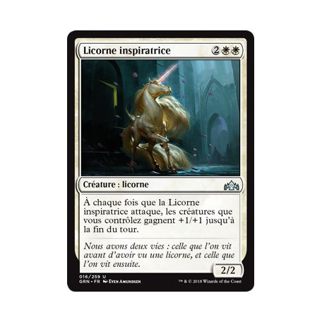Licorne inspiratrice / Inspiring Unicorn