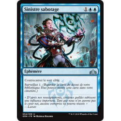 Sinistre sabotage / Sinister Sabotage