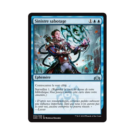 Sinistre sabotage / Sinister Sabotage