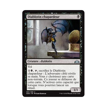 Diablotin chapardeur / Pilfering Imp