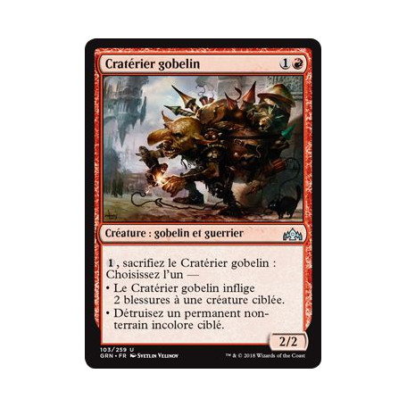 Cratérier gobelin / Goblin Cratermaker
