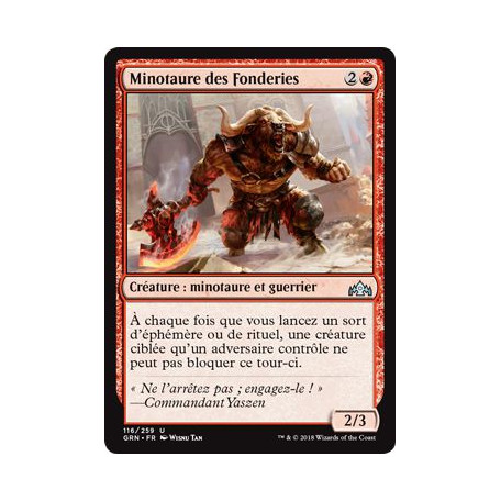 Minotaure des Fonderies / Smelt-Ward Minotaur