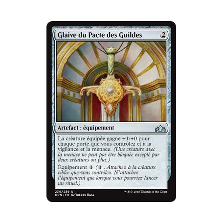 Glaive du Pacte des Guildes / Glaive of the Guildpact