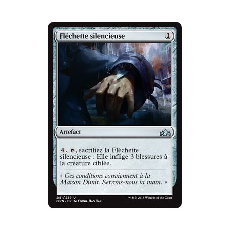 Fléchette silencieuse / Silent Dart