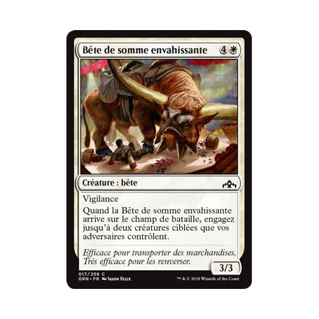 Bête de somme envahissante / Intrusive Packbeast