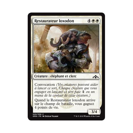 Restaurateur loxodon / Loxodon Restorer