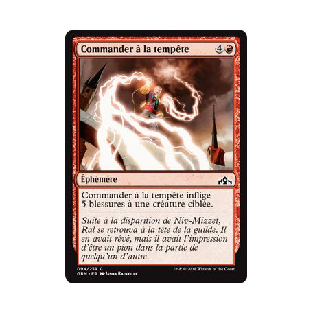 Commander à la tempête / Command the Storm