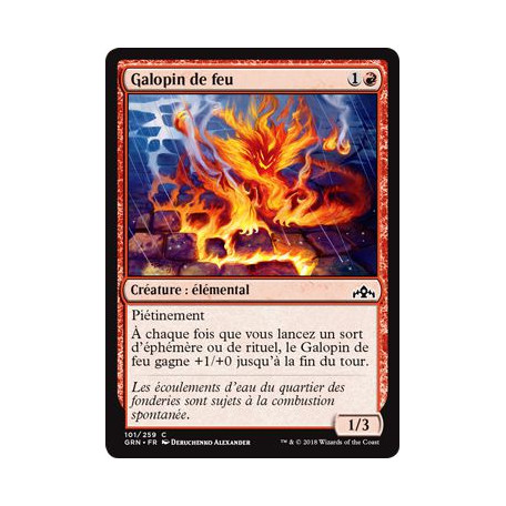 Galopin de feu / Fire Urchin