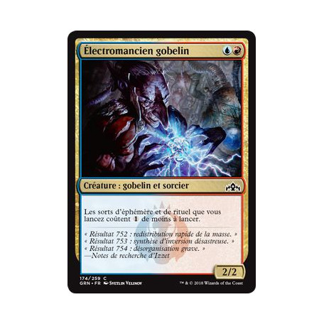 Électromancien gobelin / Goblin Electromancer