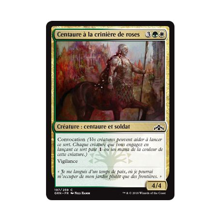 Centaure à la crinière de roses / Rosemane Centaur