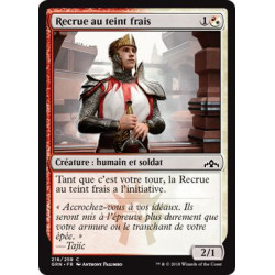 Recrue au teint frais / Fresh-Faced Recruit