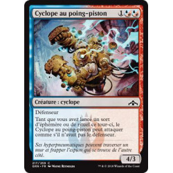 Cyclope au poing-piston / Piston-Fist Cyclops