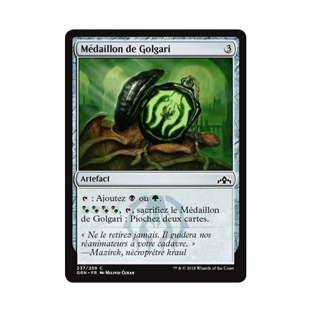 Médaillon de Golgari / Golgari Locket