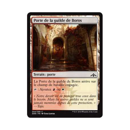 Porte de la guilde de Boros / Boros Guildgate V1