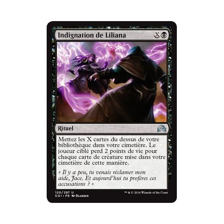 Indignation de Liliana / Liliana's Indignation