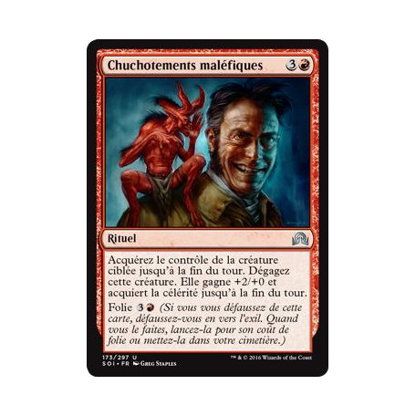 Chuchotements maléfiques / Malevolent Whispers