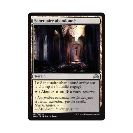 Sanctuaire abandonné / Forsaken Sanctuary