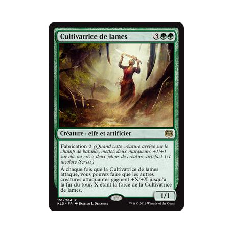 Cultivatrice de lames / Cultivator of Blades