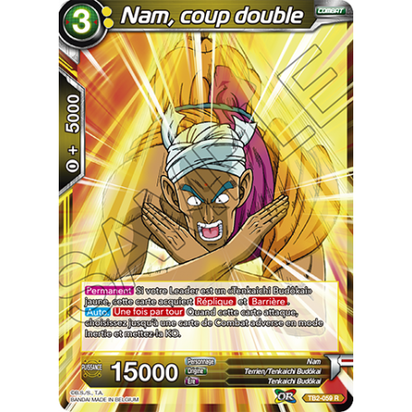 TB2-059 R Nam, coup double