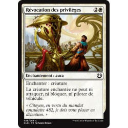 Révocation des privilèges / Revoke Privileges